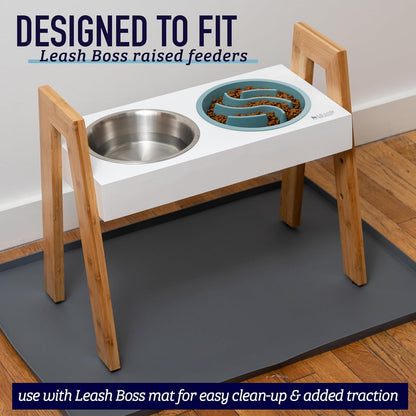 Puzzle Slow Feeder Dog Bowl, 2-Cup Maze, 7.5-8 Inch Opening for Large, Medium & Small Breeds - Puppy Feeder